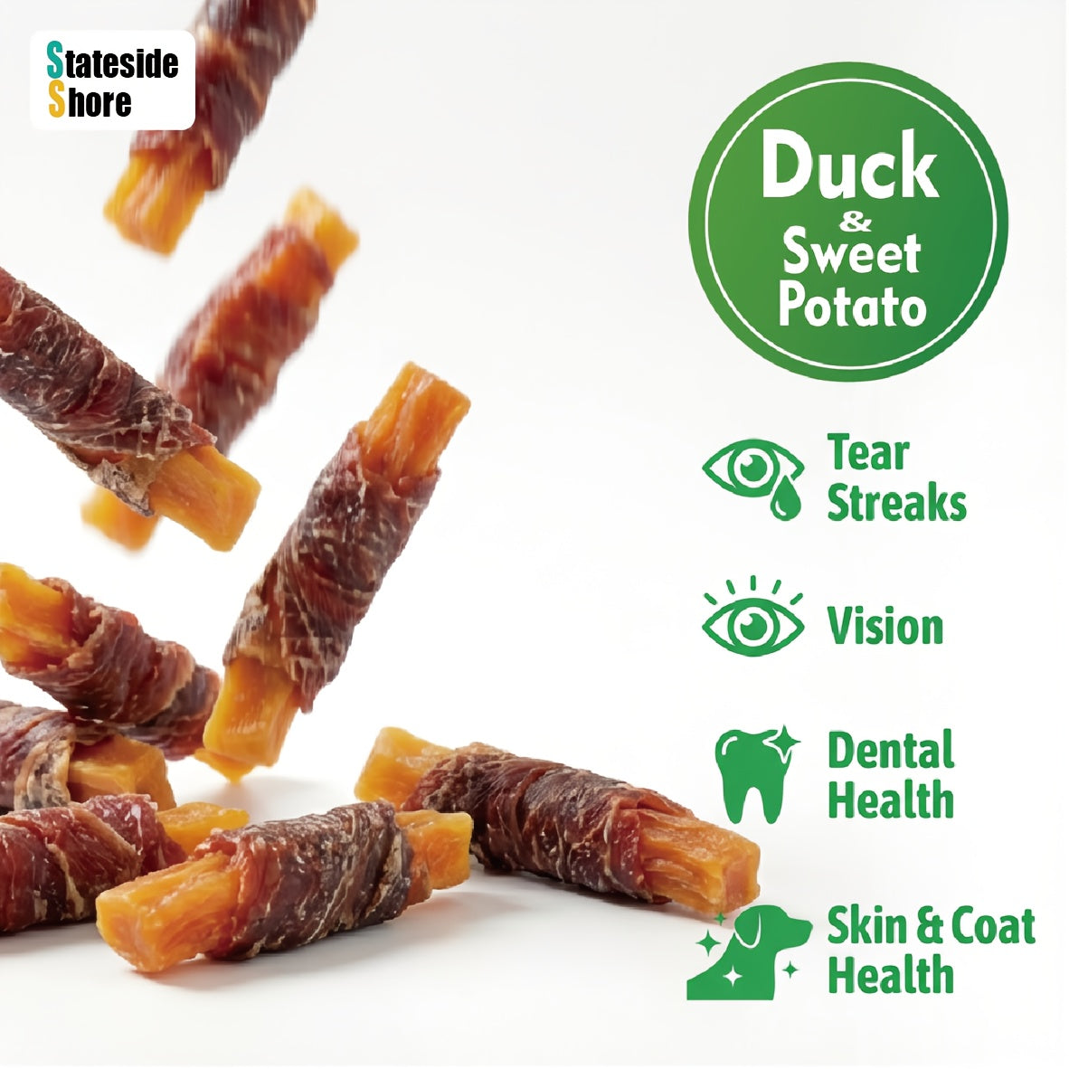 Hundesnack, 892g (4 x 223g Packungen) für Haustiere – Detailansicht 15