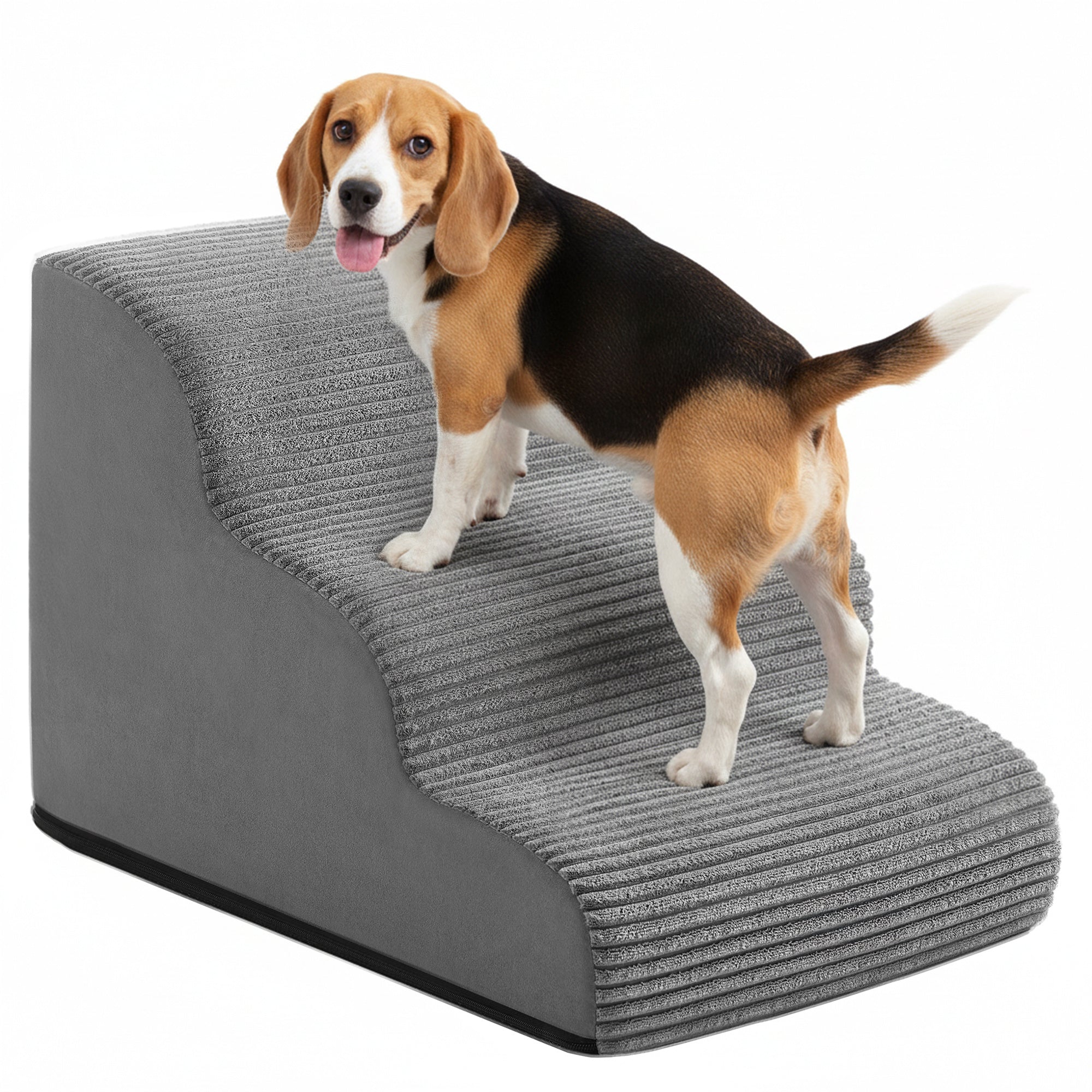 Hundetreppe/Haustiertreppe/Sofabett-Ramp, 3 Stufen für Schlafzimmer – Detailansicht 12
