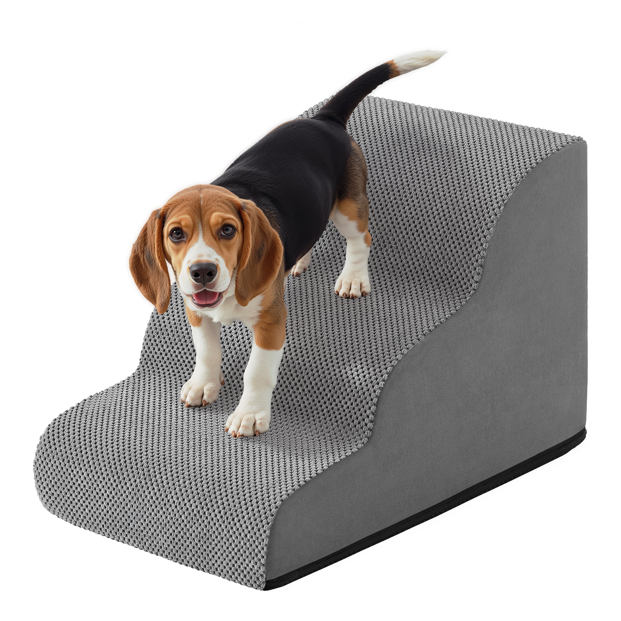 Hundetreppe/Haustiertreppe/Sofabett-Ramp, 4 Stufen für Bett und Schlafzimmer – Detailansicht 13