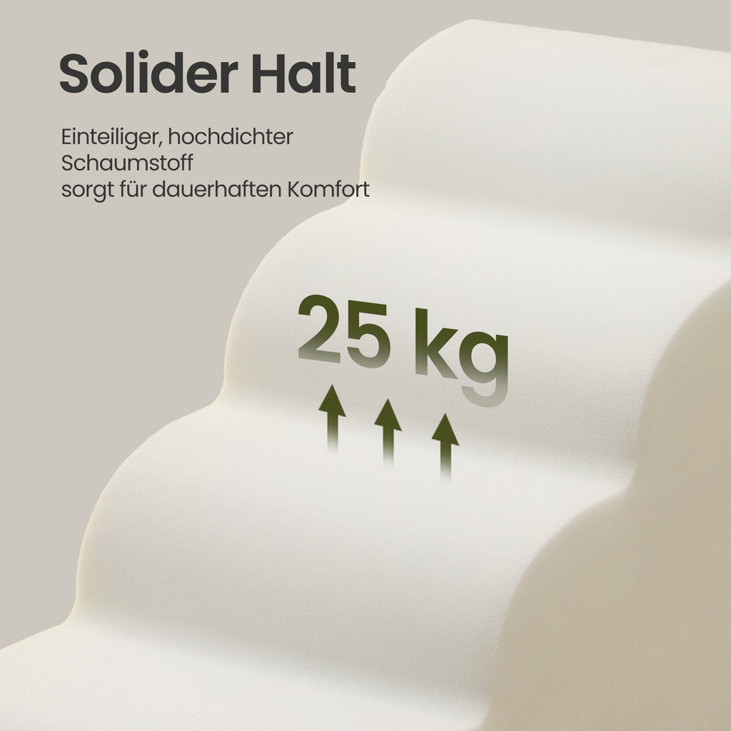 Hundetreppe/Haustiertreppe/Sofabett-Ramp, 4 Stufen für Bett und Schlafzimmer – Detailansicht 17