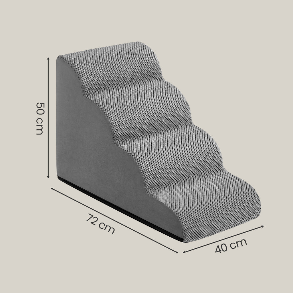 Hundetreppe/Haustiertreppe/Sofabett-Ramp, 4 Stufen für Bett und Schlafzimmer – Detailansicht 30
