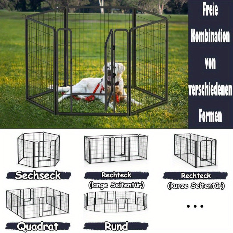 Hundezäune, 6 Stück für Haustiere und Zuhause – Detailansicht 6