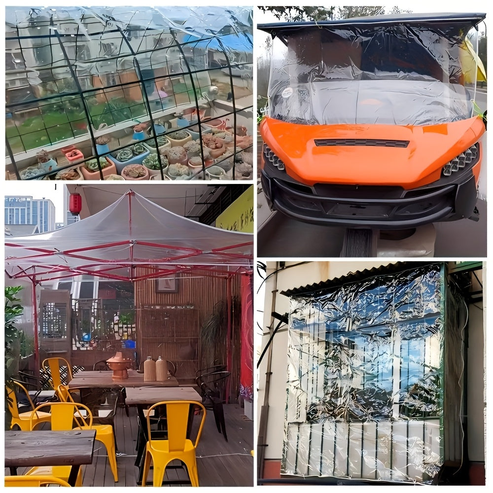 il HD Klares Wasserdichtes Abdeckblatt, Reißfest und hochfest für Garten und Terrasse – Detailansicht 9