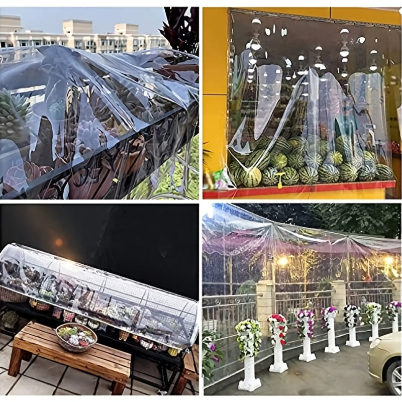 il HD Klares Wasserdichtes Abdeckblatt, Reißfest und hochfest für Garten und Terrasse – Detailansicht 13