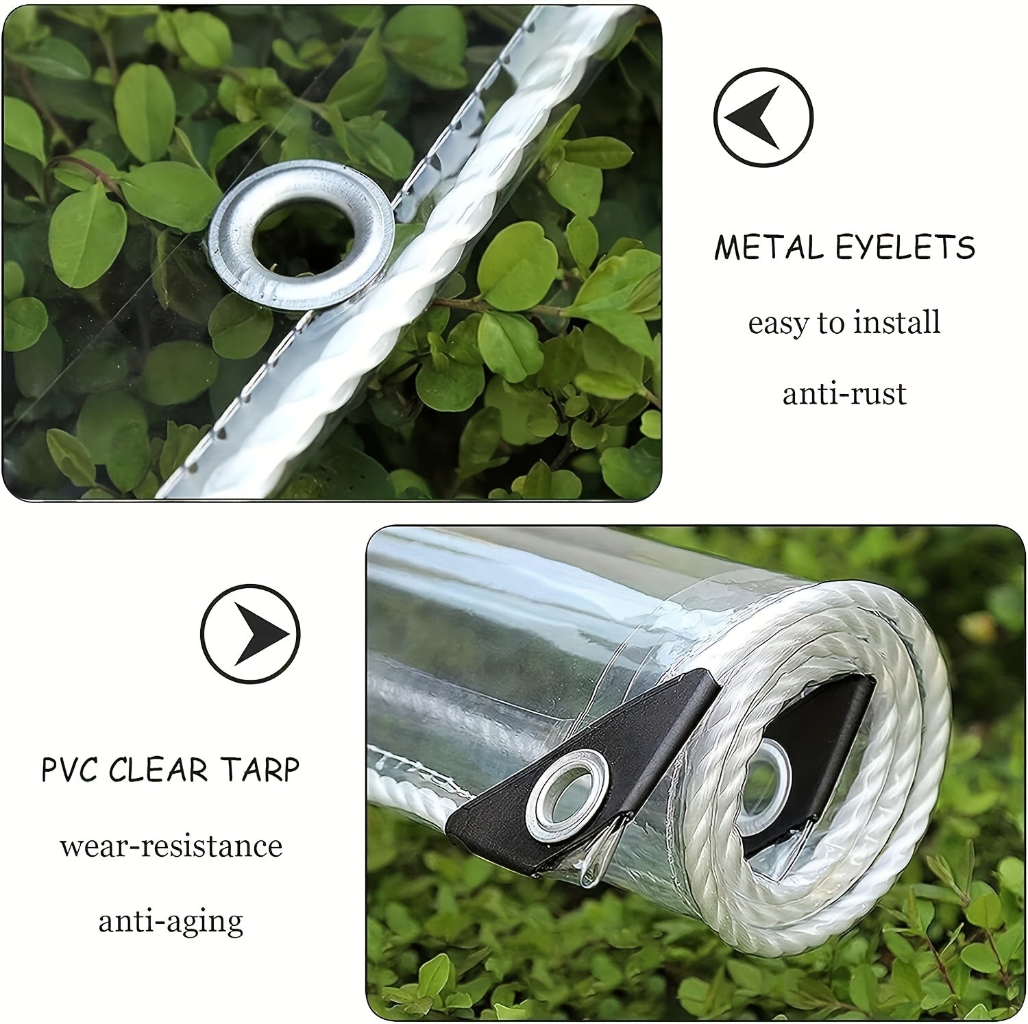 il PVC Schwerlast-Abdeckplane, wasserdicht für Alltag und Zuhause – Detailansicht 17
