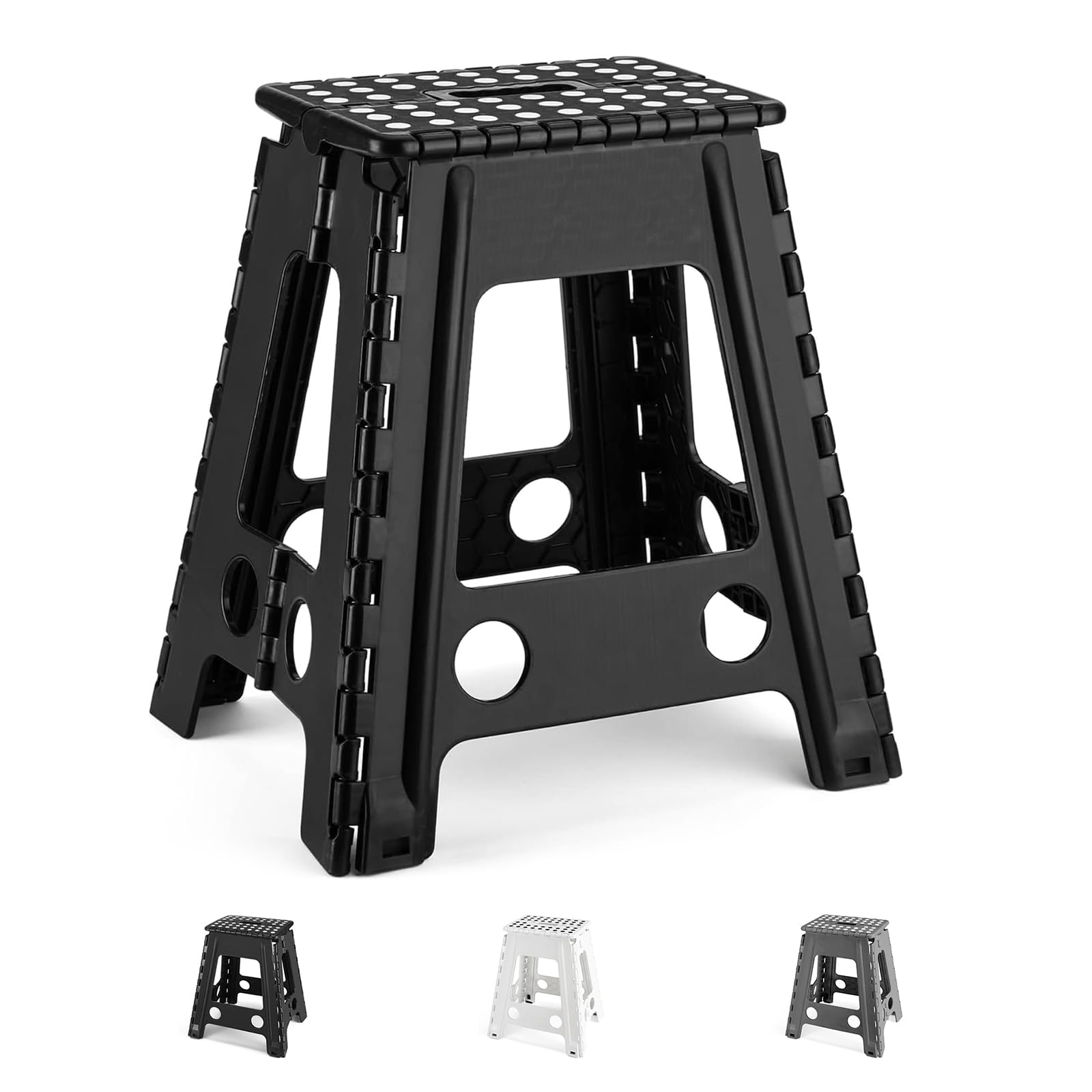 Indoor Kunststoff-Mehrfunktionshocker, 150 kg für Küche und Essbereich – Detailansicht 8
