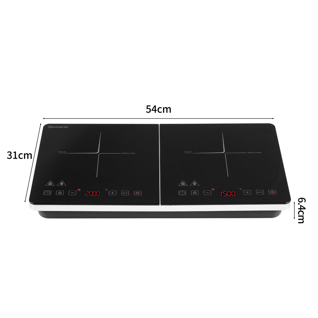 Induktionskochplatte, Doppel-Kochplatten für Schlafzimmer und Bett – Detailansicht 10