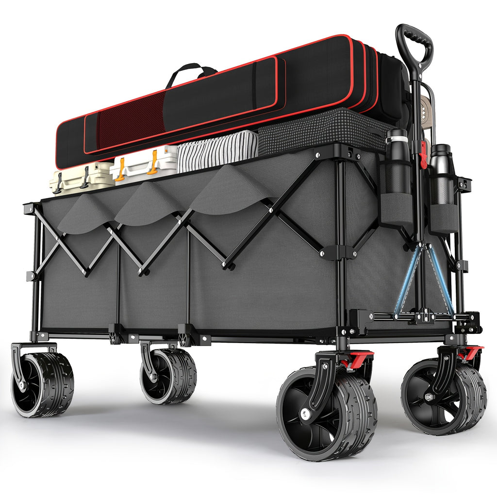 Industrietauglicher Klappwagen, 200kg für Bauarbeiten und Alltag – Hauptansicht
