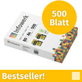 Infowerk Druckerpapier Kopierpapier, 1 x 500 für Alltag und Zuhause – Hauptansicht