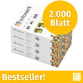 Infowerk Druckerpapier Kopierpapier, 4 x 500 für Alltag und Zuhause – Hauptansicht
