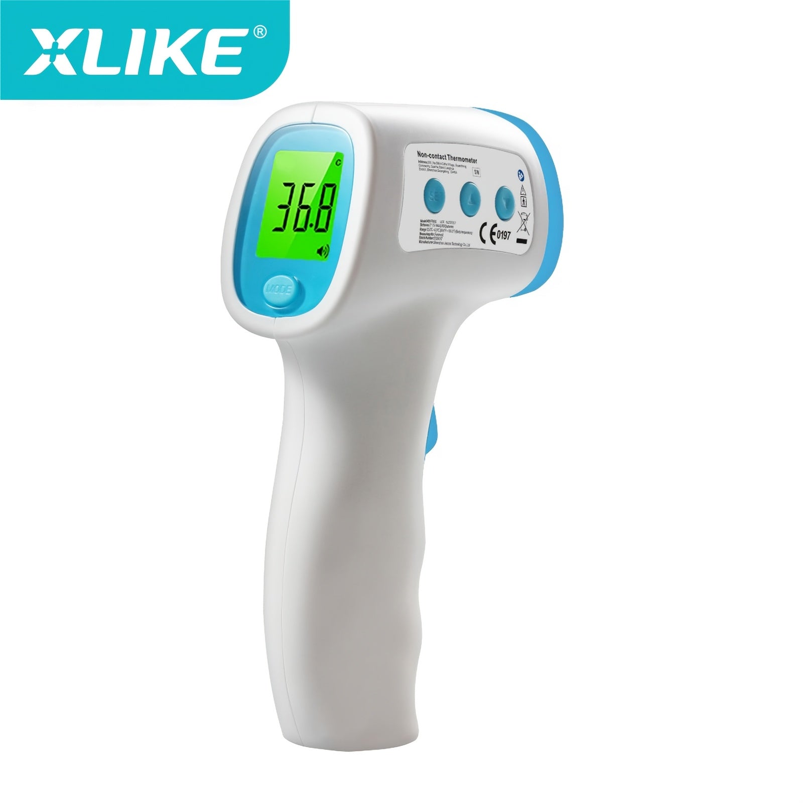 Infrarot-Stirnthermometer, 3-in-1 Digitales für Erwachsene und Kinder – Hauptansicht