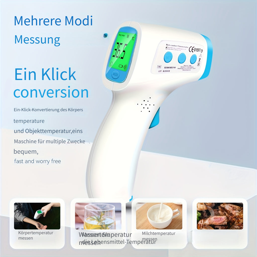 Infrarot-Stirnthermometer, 3-in-1 Digitales für Erwachsene und Kinder – Detailansicht 8