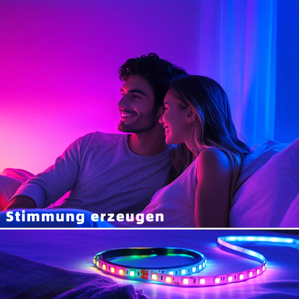 Intelligente LED-Lichtleisten, LED-Beleuchtung für Schlafzimmer und Bett – Hauptansicht
