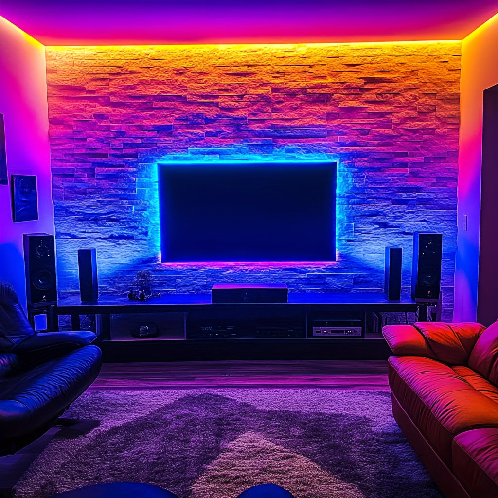 Intelligente LED-Lichtleisten, LED-Beleuchtung für Schlafzimmer und Bett – Detailansicht 16