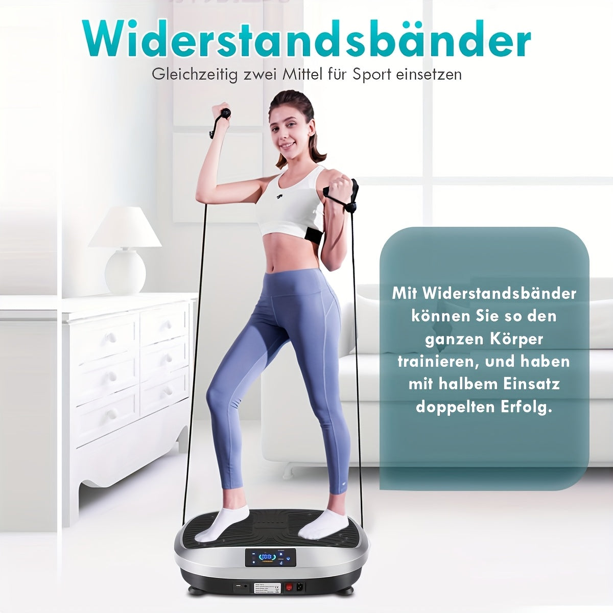 Intelligente Vibrationplatte, 120KG für Schlafzimmer und Bett – Hauptansicht