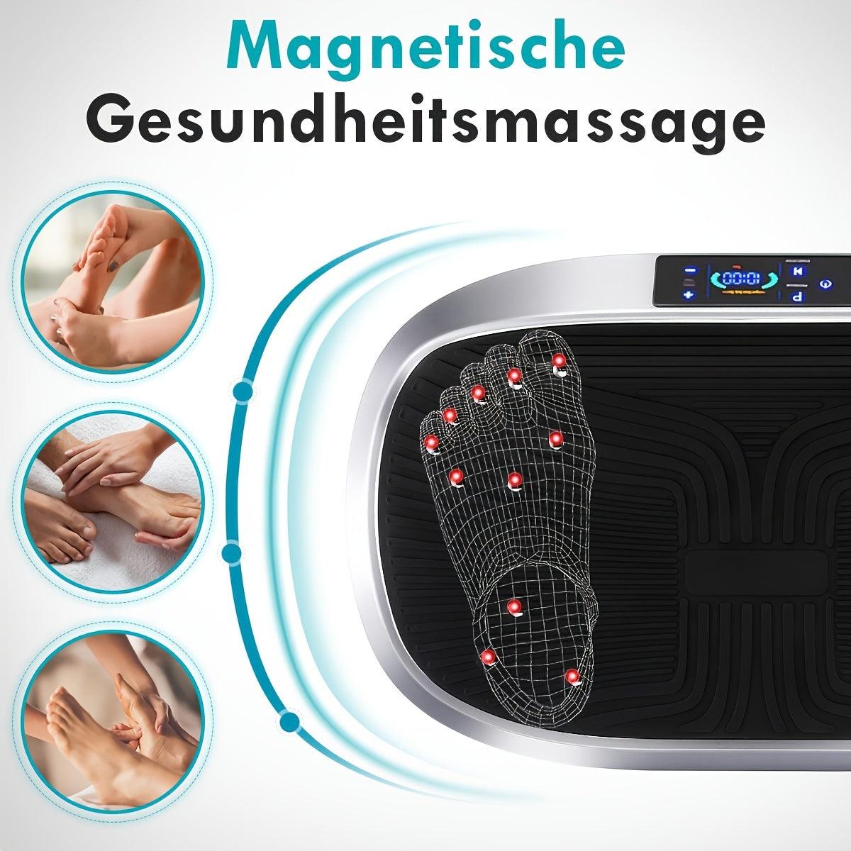 Intelligente Vibrationplatte, 120KG für Schlafzimmer und Bett – Detailansicht 3