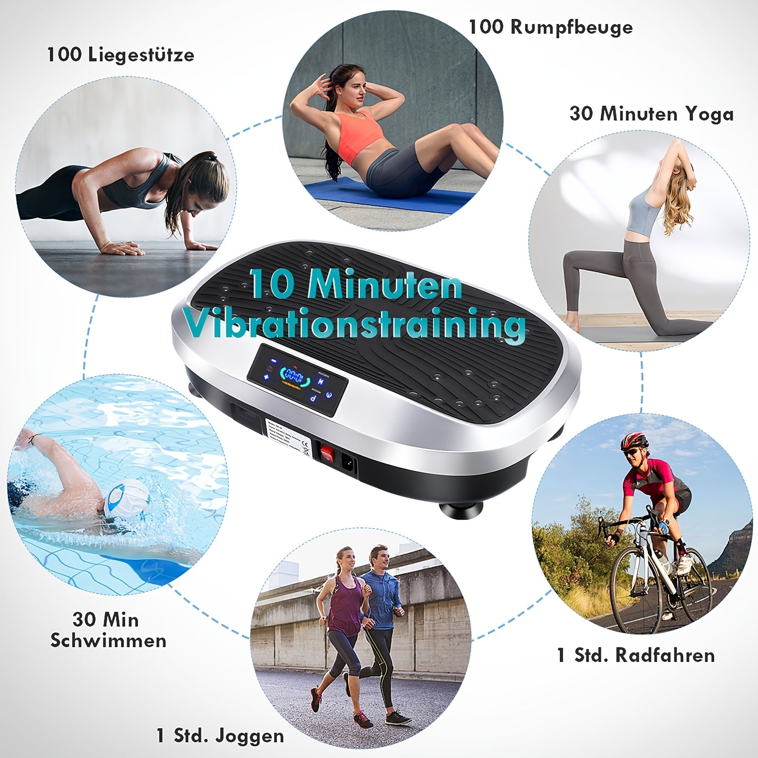 Intelligente Vibrationplatte, 120KG für Schlafzimmer und Bett – Detailansicht 10