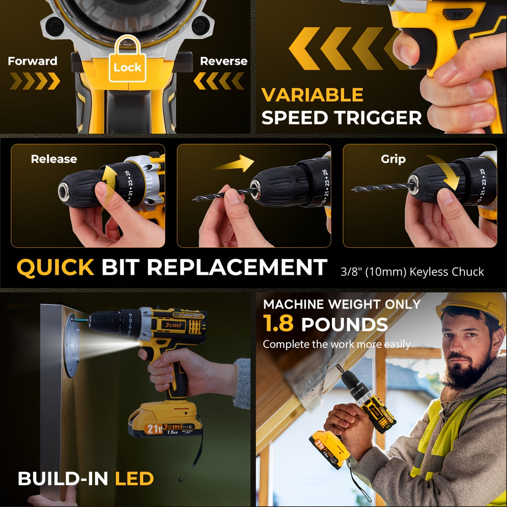 Jemi Tool, 12V für Wartung und Arbeit – Detailansicht 8