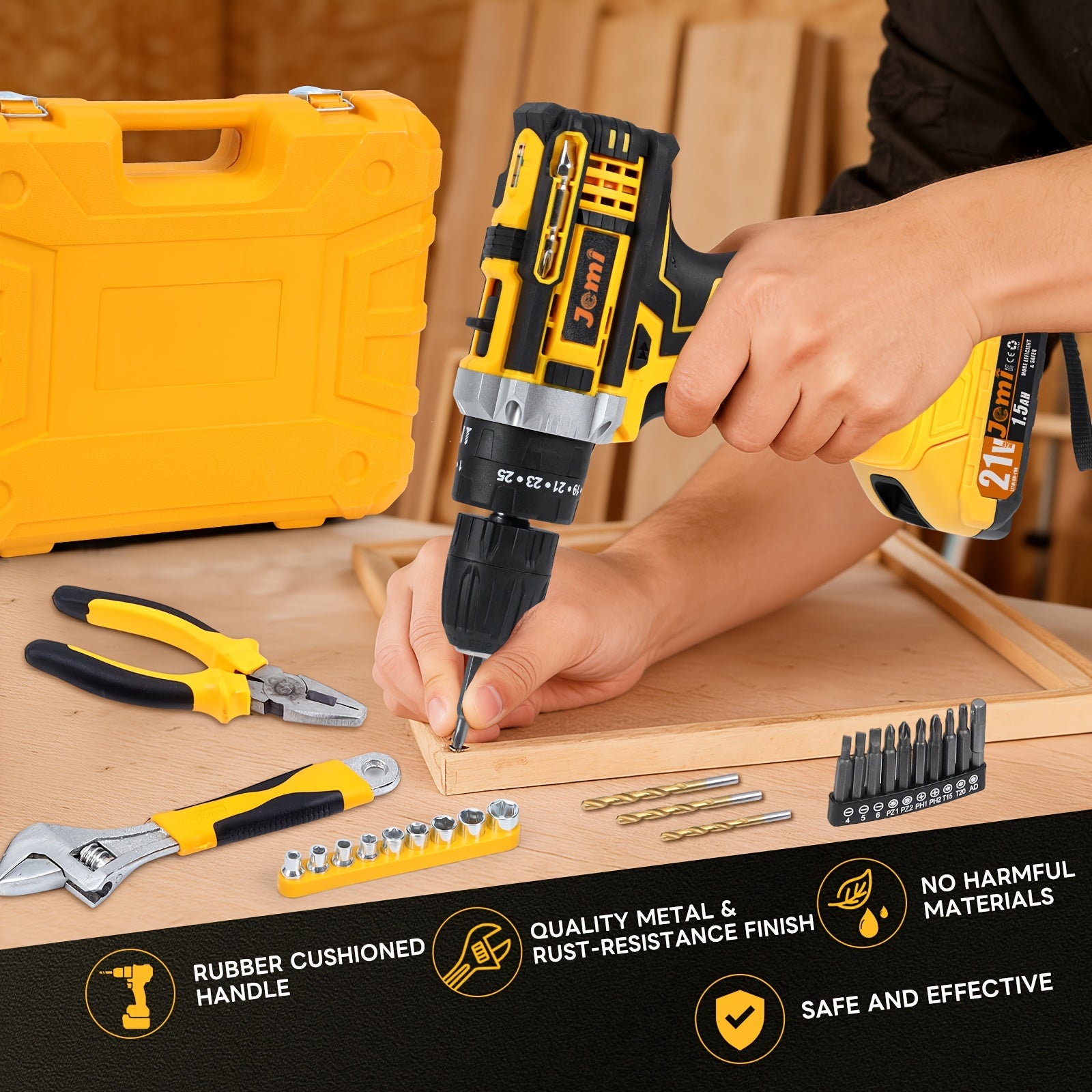 Jemi Tool, 12V für Wartung und Arbeit – Detailansicht 10