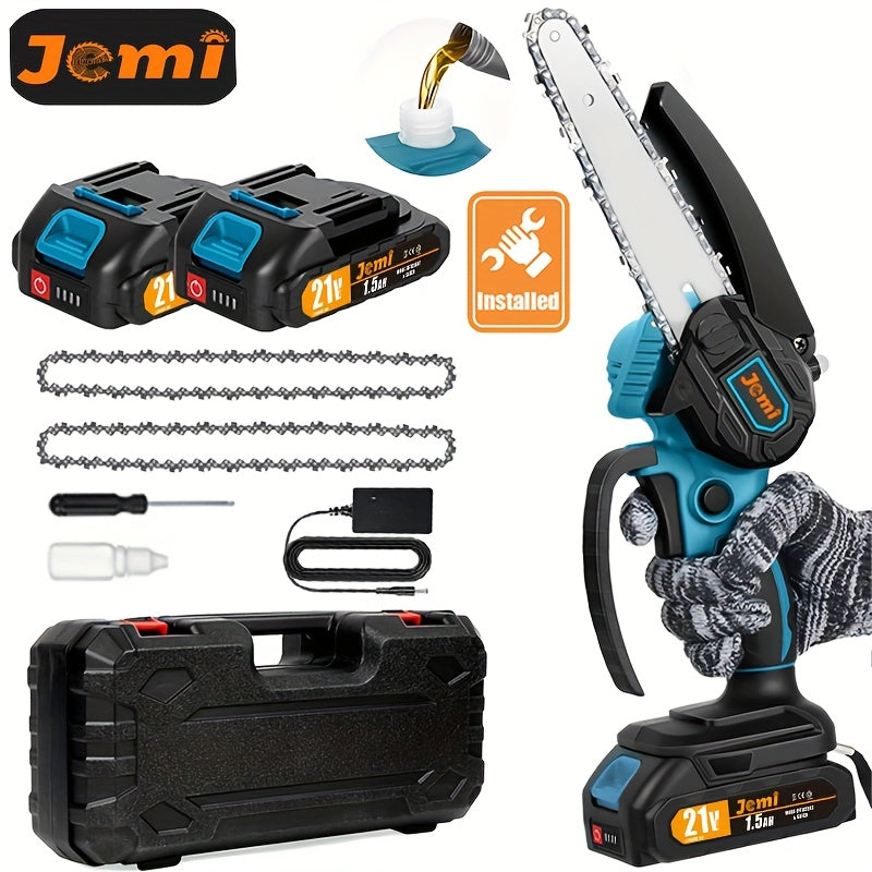 Jemi Tool, 2x Batterie & 2x Kette (Pappschachtel) für Garten – Hauptansicht
