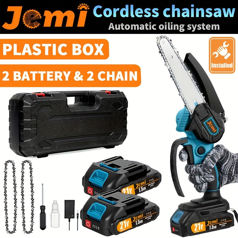 Jemi Tool, 2x Batterie & 2x Kette (Pappschachtel) für Garten – Detailansicht 7