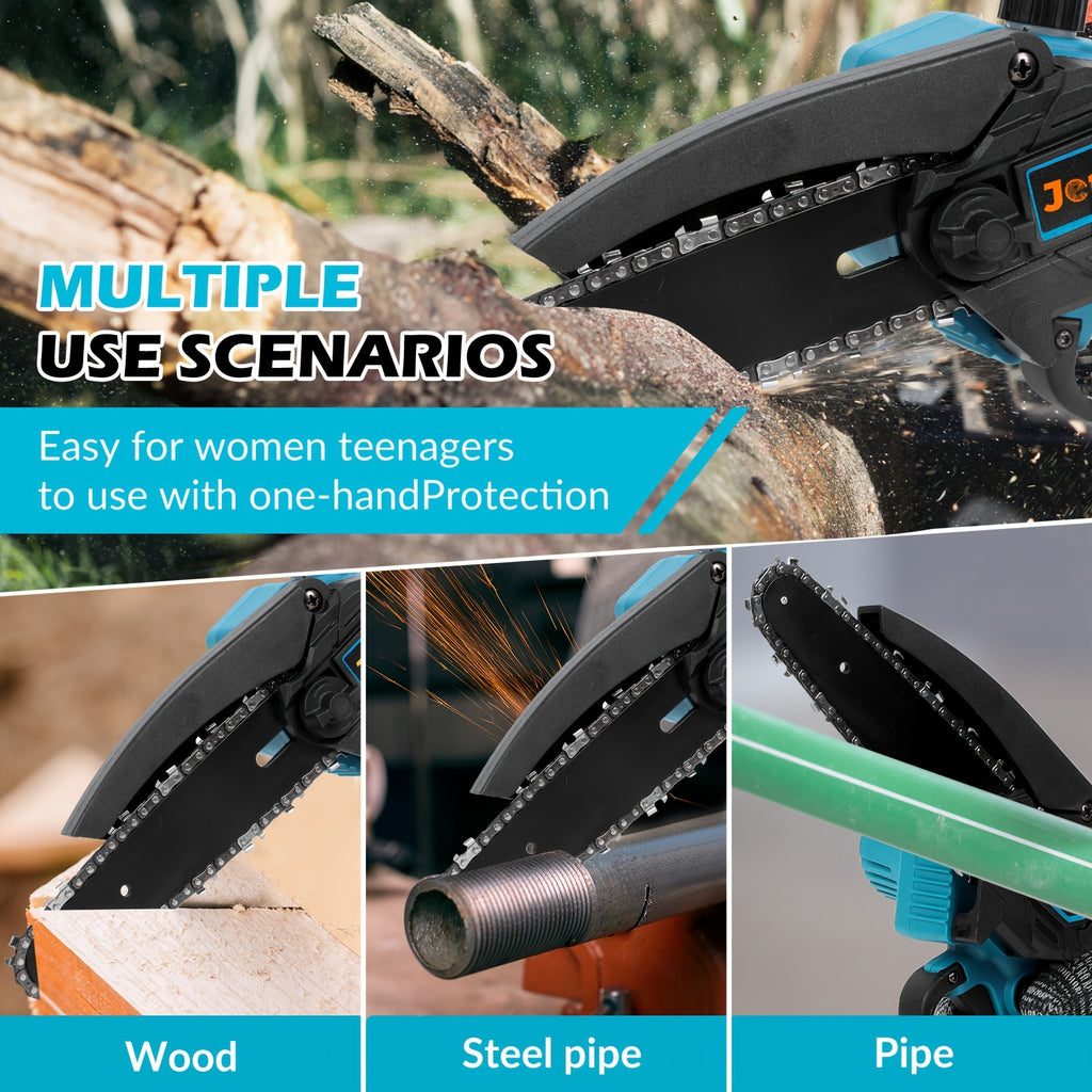 Jemi Tool Mini Kettensäge, 15.24cm für Fahrzeug und unterwegs – Detailansicht 13
