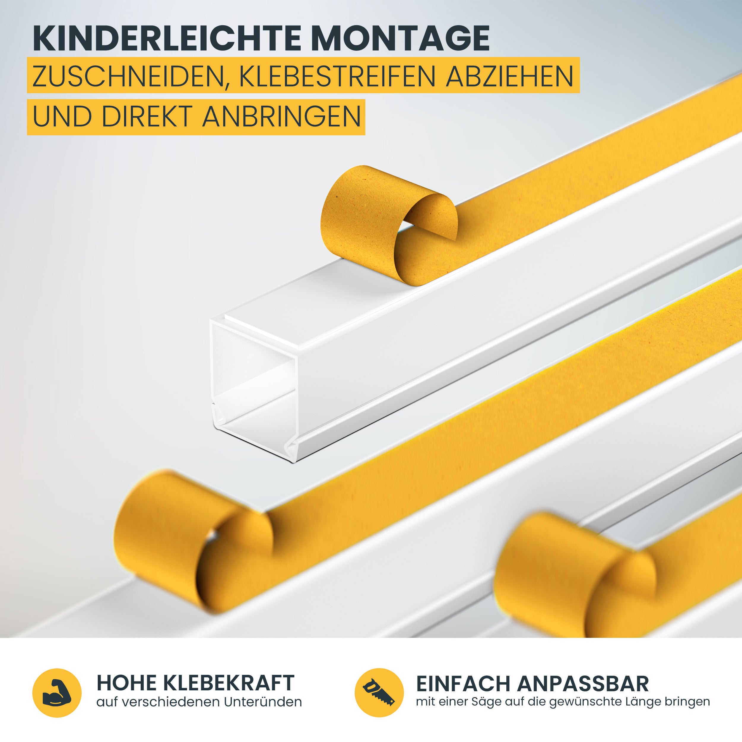 Kabelkanal für Zuhause und unterwegs – Detailansicht 2