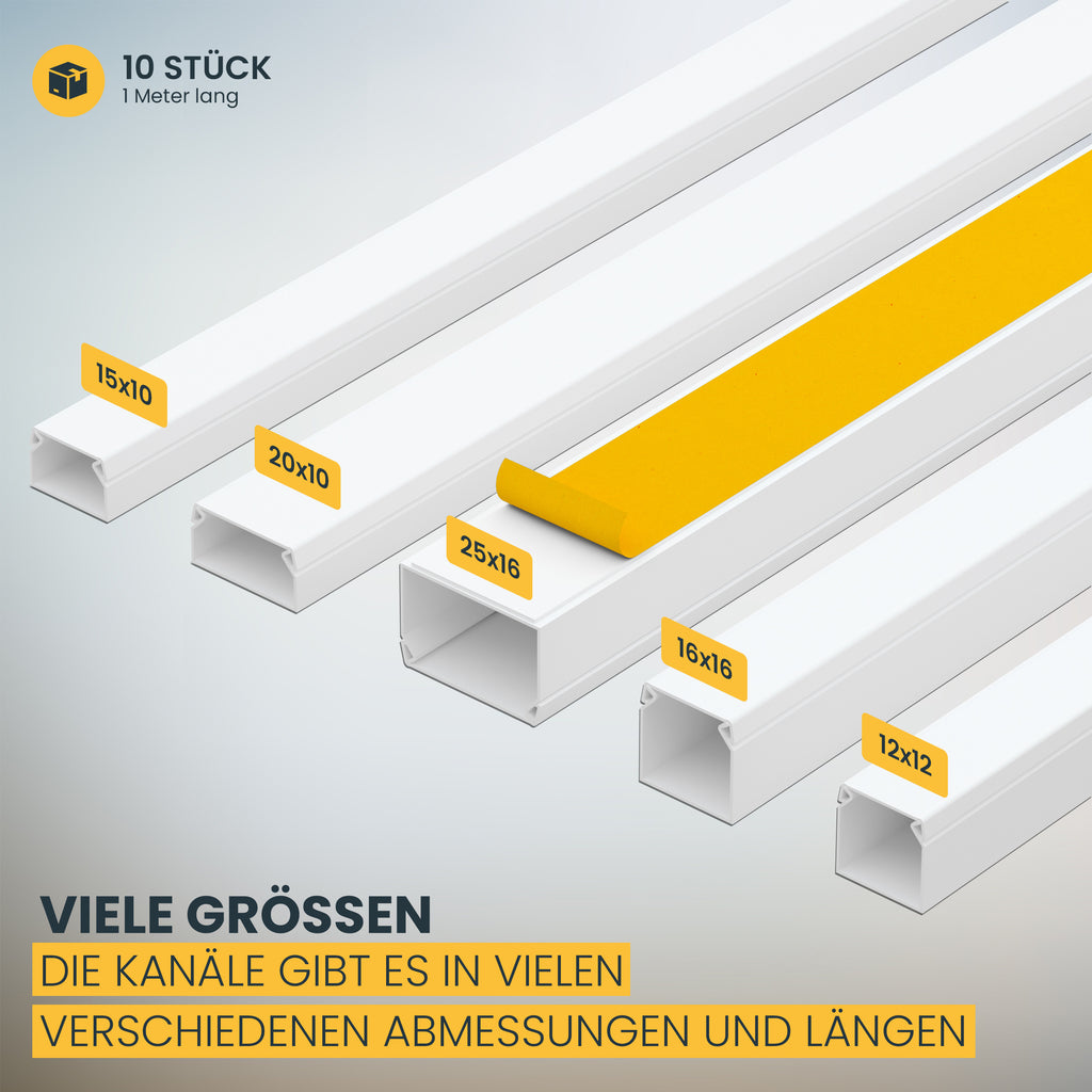 Kabelkanal für Zuhause und unterwegs – Detailansicht 6