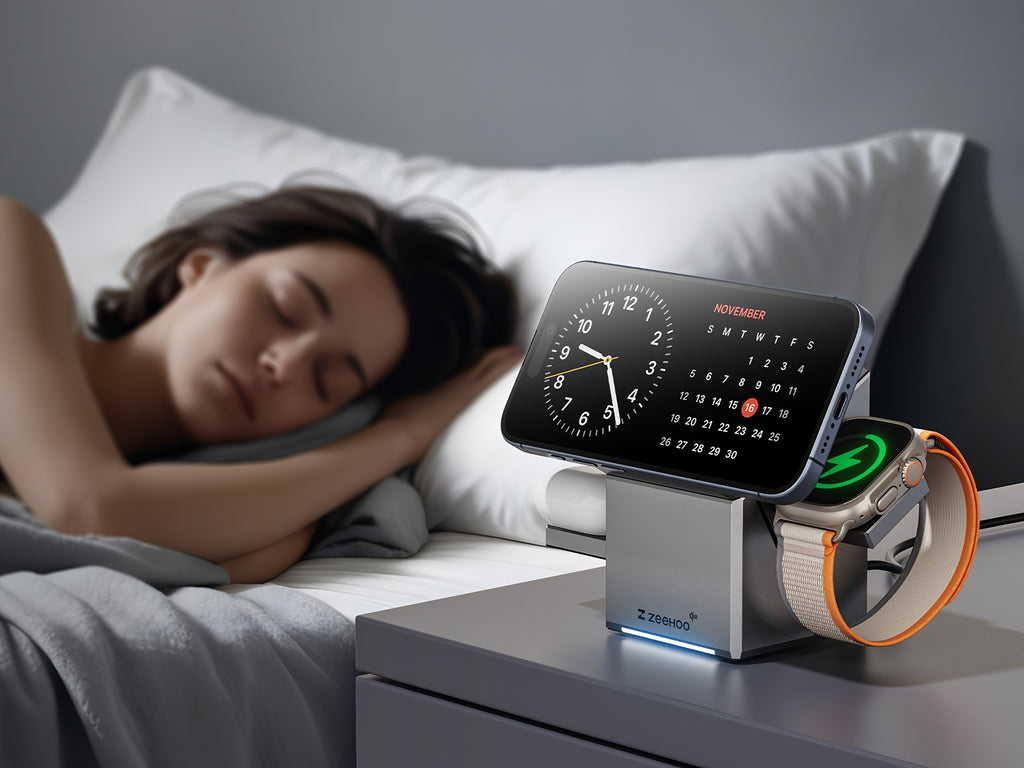 kabellose Ladestation, 15W für iPhone 15 und Alltag – Detailansicht 10