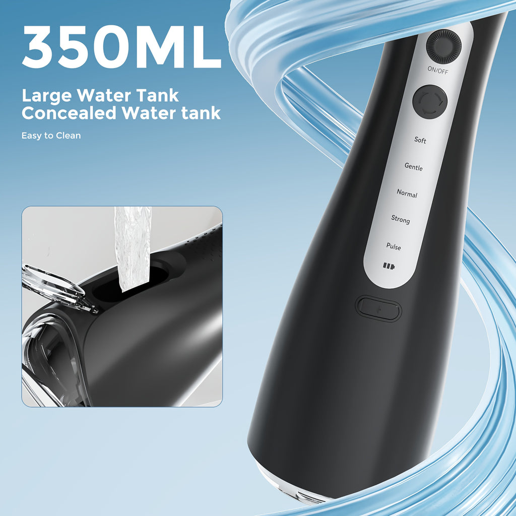 Kabellose Wasser-Zahnseide, 350ml für Camping und Reisen – Detailansicht 7