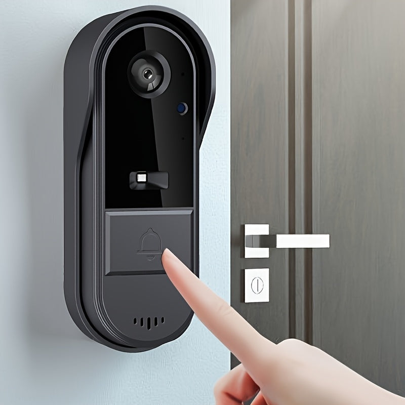 Kabellose Wi-Fi Video Türklingel Kamera, Schwarz für Zuhause und Alltag – Detailansicht 13