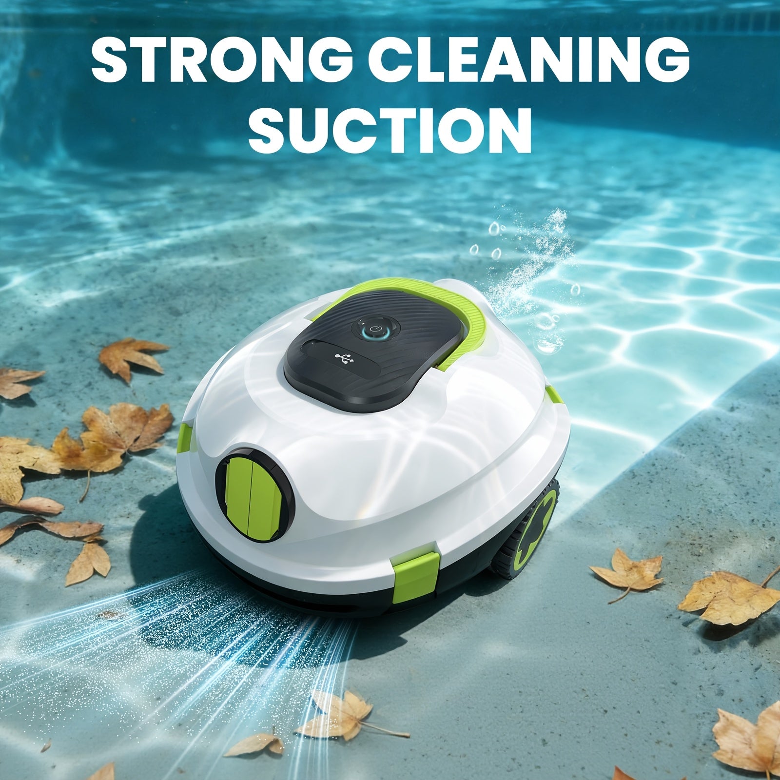 Kabelloser Poolreiniger, 40W für den Frühjahrsputz und Pools über 2 – Detailansicht 5