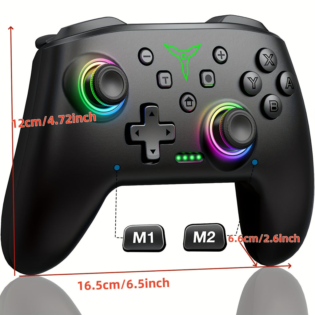 Kabelloser Switch-Controller, Schwarz für Switch und Lite – Detailansicht 2
