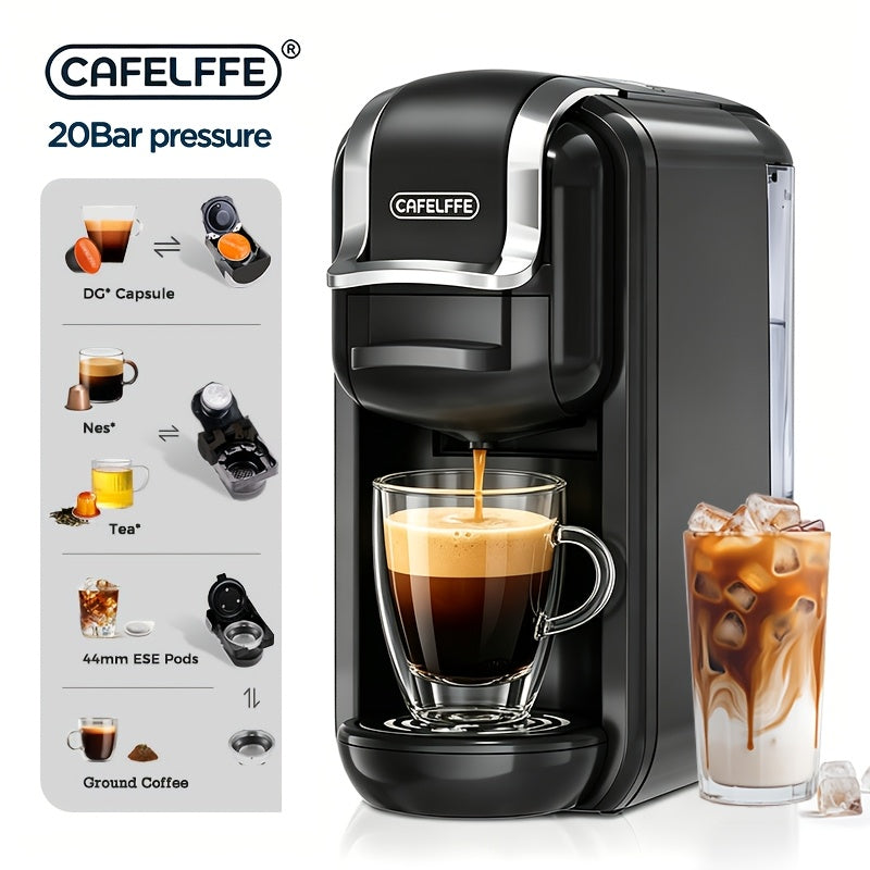 Kaffeemaschine, Weiß für Küche und Büro – Detailansicht 19