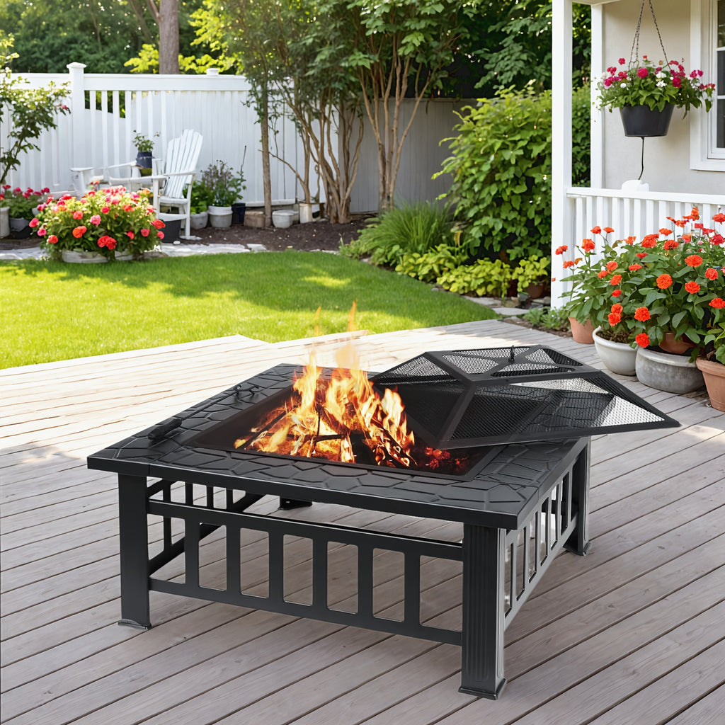 Kamin, 81 cm für Garten und Terrasse – Hauptansicht