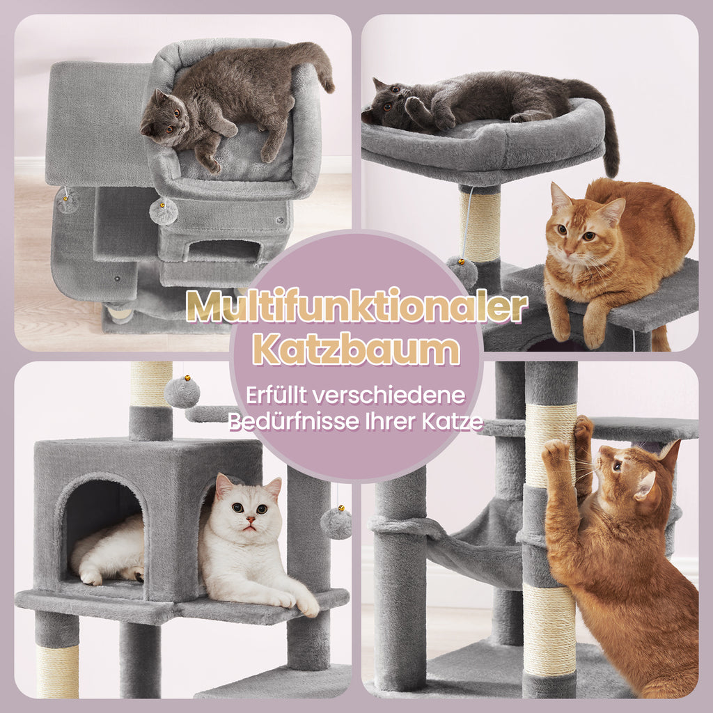 Katzen-Kratzbaum, 112 cm für Haustiere und Zuhause – Detailansicht 9