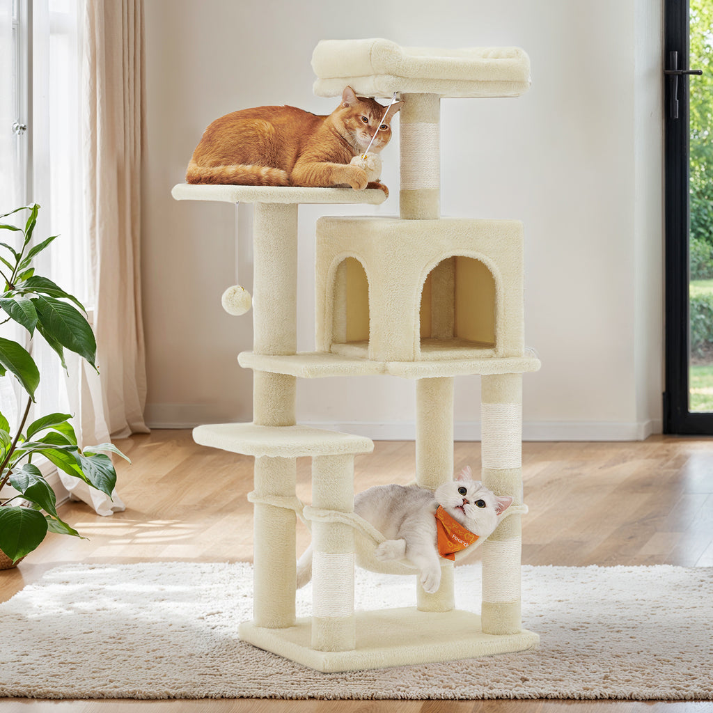 Katzen-Kratzbaum, 112 cm für Haustiere und Zuhause – Detailansicht 15