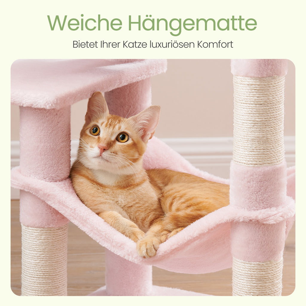 Katzen-Kratzbaum, 112 cm für Haustiere und Zuhause – Detailansicht 23