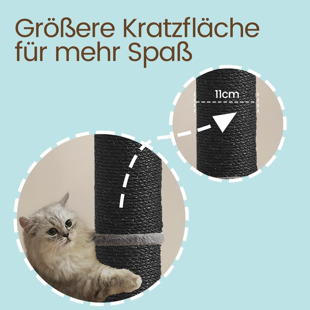 Katzen-Kratzbaum, 13 cm für Haustiere und Zuhause – Detailansicht 7