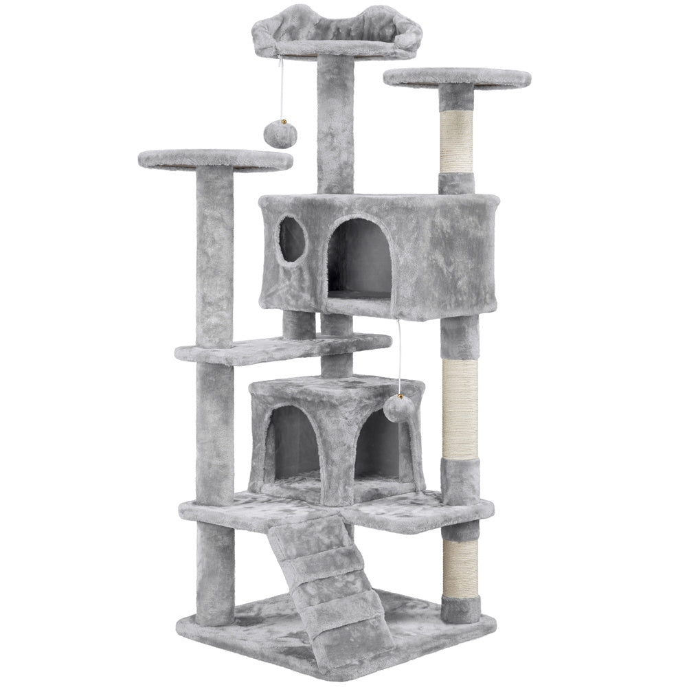 Katzen-Kratzbaum, 138 cm für Haustiere und Zuhause – Detailansicht 11