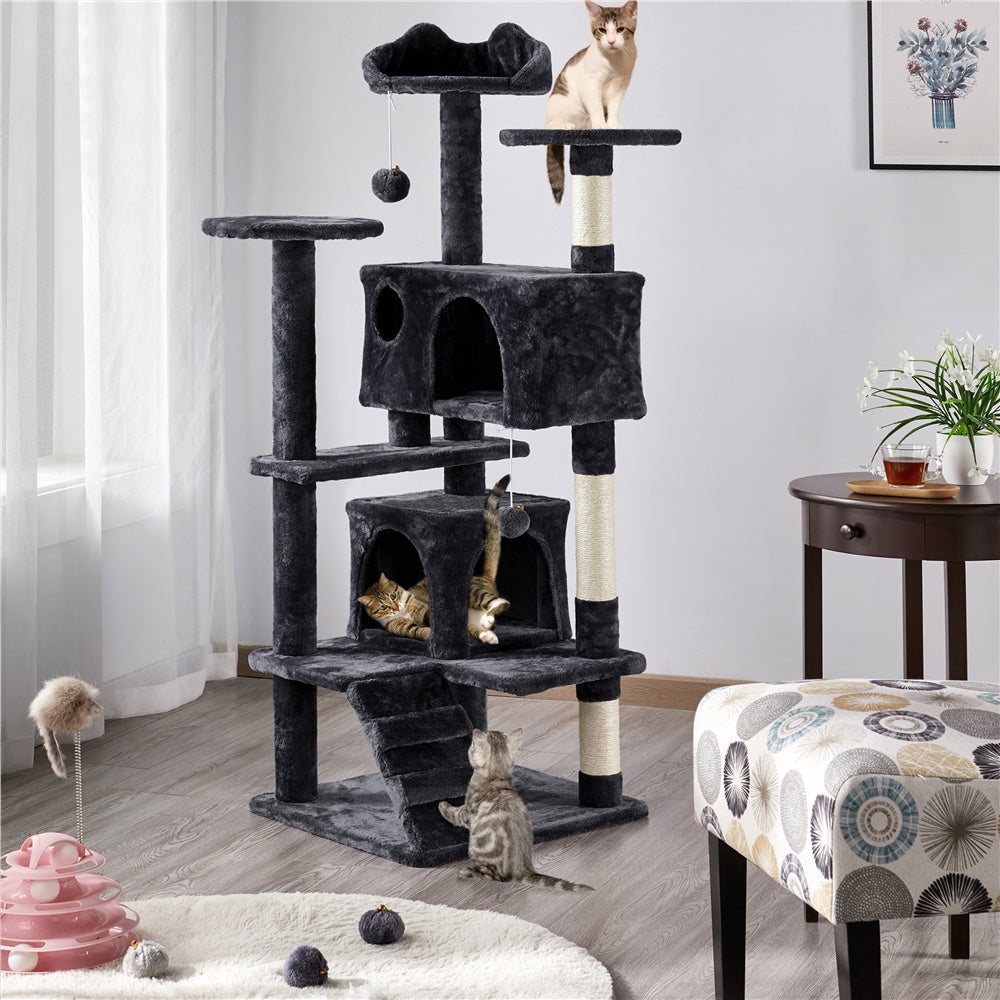 Katzen-Kratzbaum, 138 cm für Haustiere und Zuhause – Detailansicht 12
