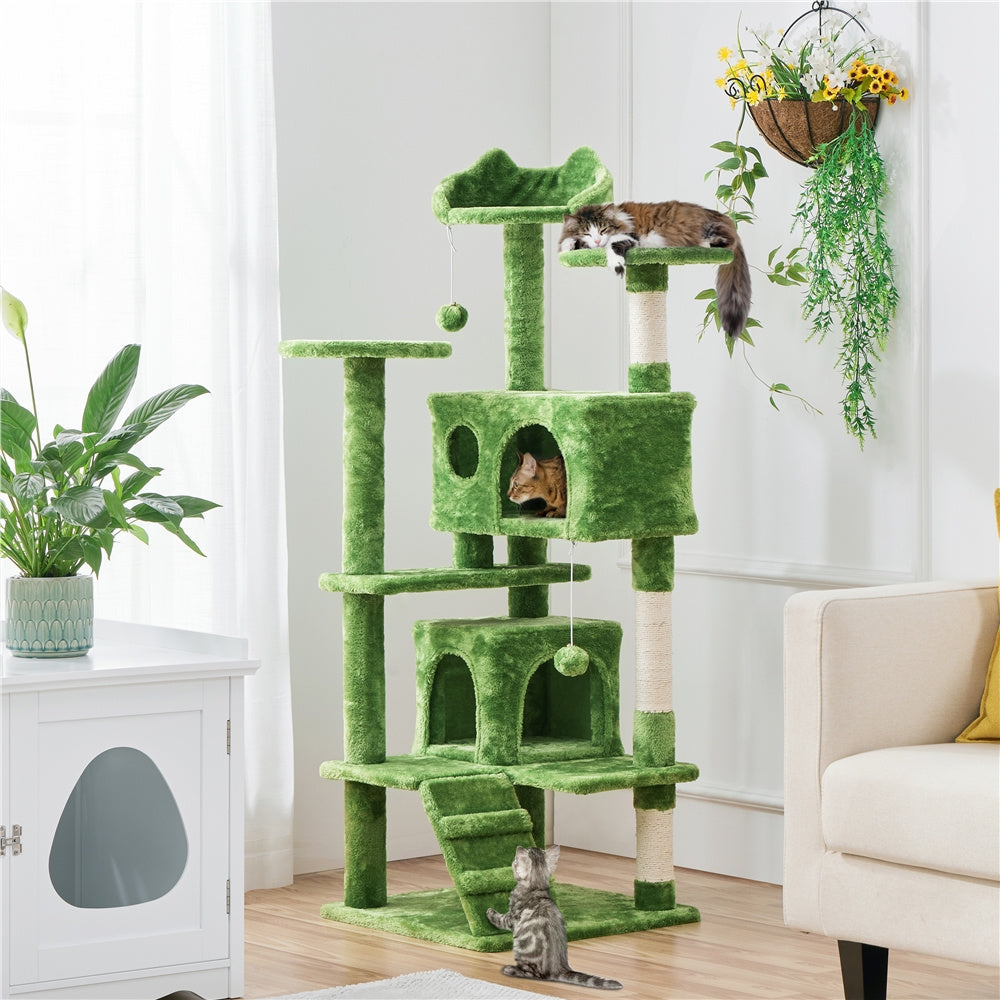 Katzen-Kratzbaum, 138 cm für Haustiere und Zuhause – Detailansicht 20
