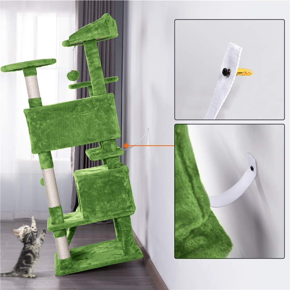 Katzen-Kratzbaum, 138 cm für Haustiere und Zuhause – Detailansicht 21