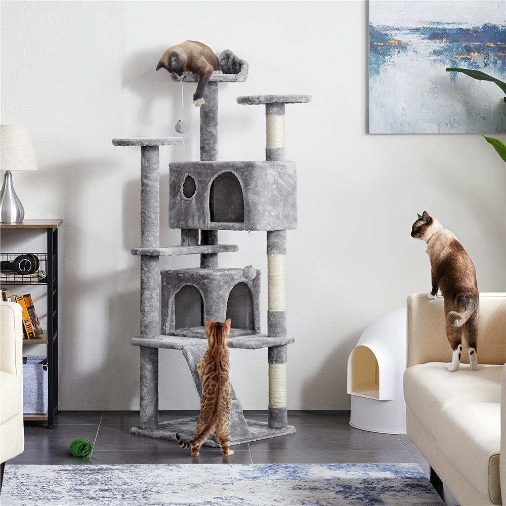 Katzen-Kratzbaum, 158 cm für Haustiere und Zuhause – Detailansicht 16