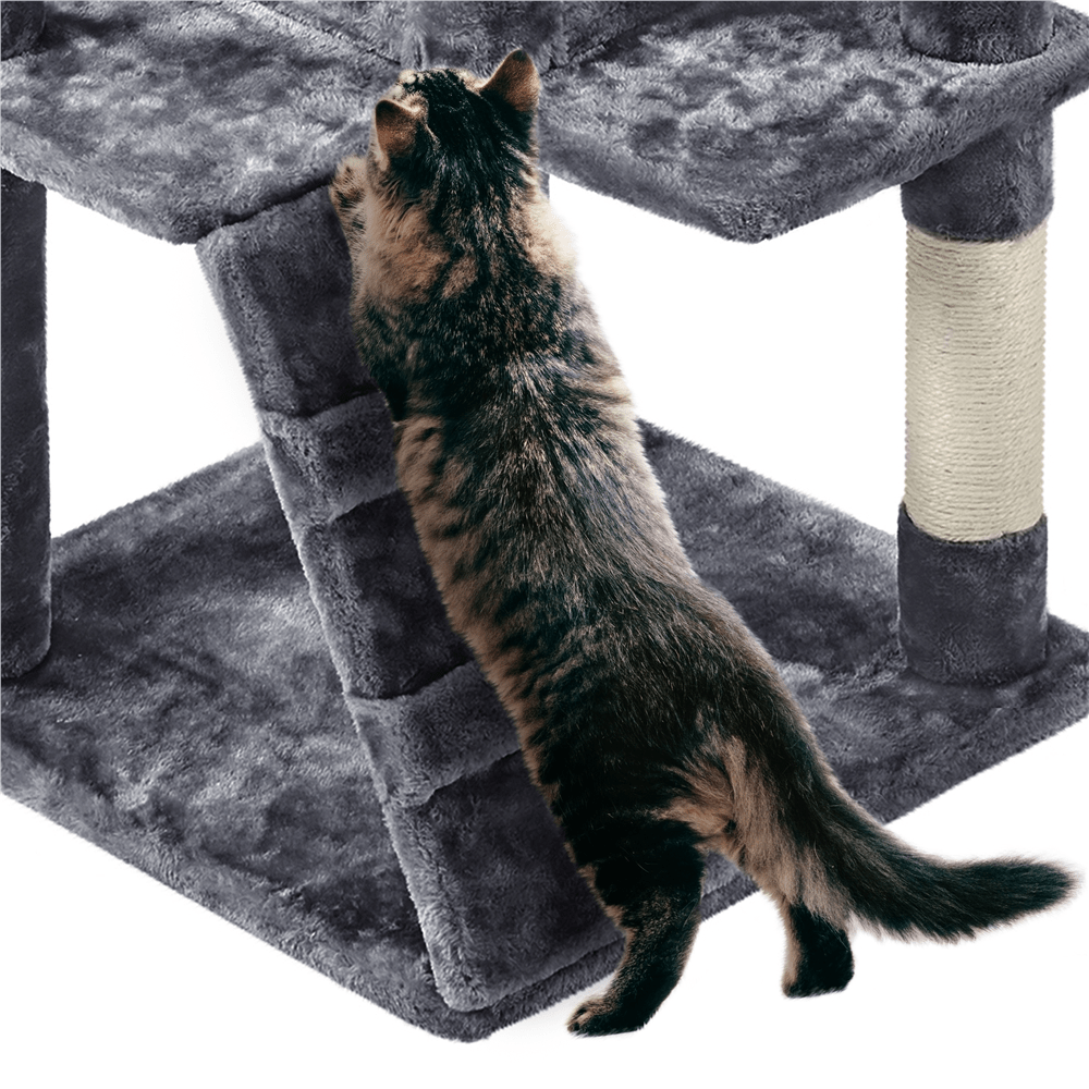 Katzen-Kratzbaum, 158 cm für Haustiere und Zuhause – Detailansicht 28