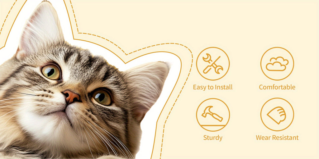 Katzen-Kratzbaum, 193 cm für Haustiere und Zuhause – Detailansicht 16