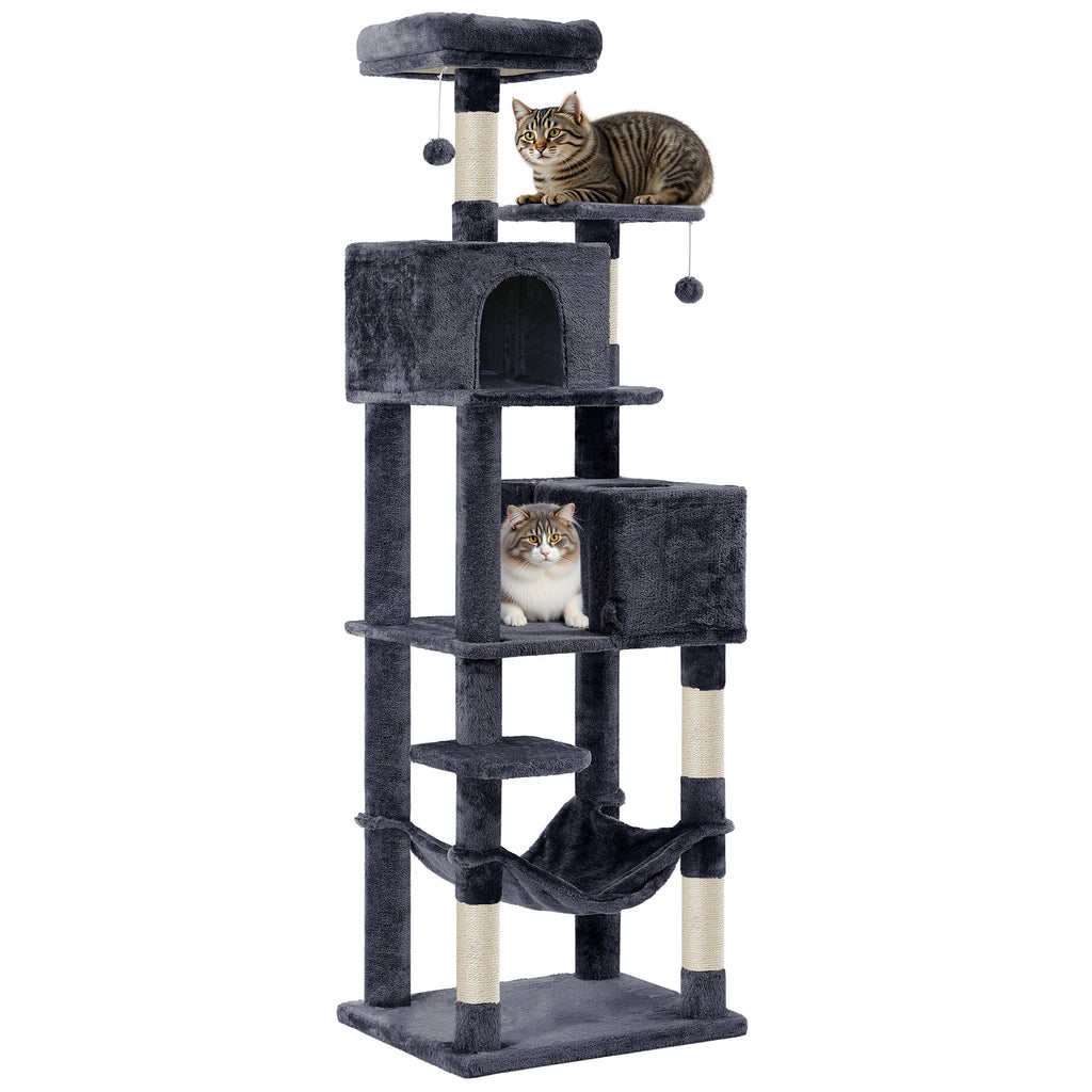 Katzen-Kratzbaum, 206 cm für Haustiere und Zuhause – Detailansicht 43