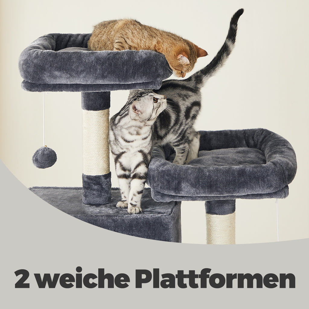 Katzen-Kratzbaum, 206 cm für Haustiere und Zuhause – Detailansicht 48