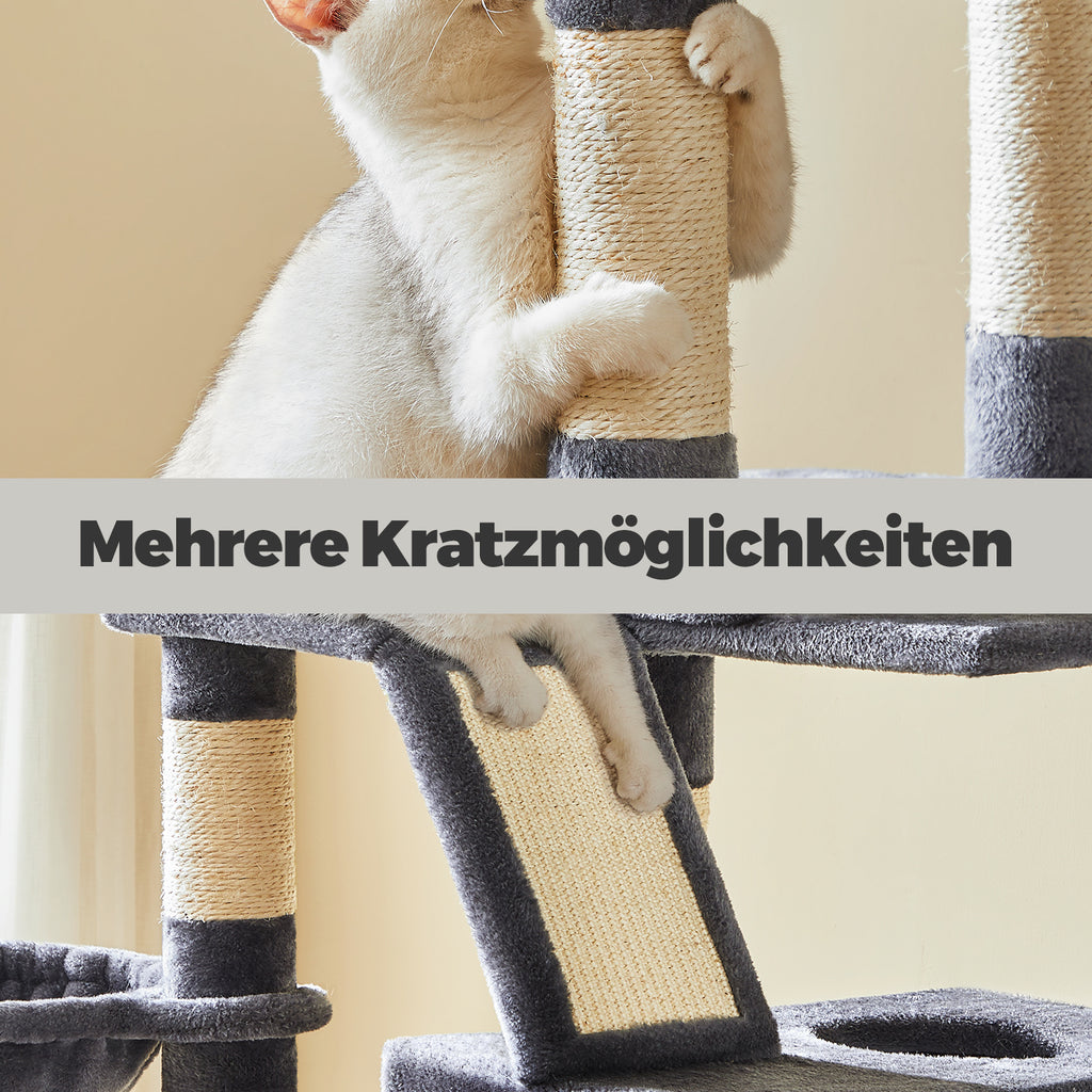 Katzen-Kratzbaum, 206 cm für Haustiere und Zuhause – Detailansicht 49
