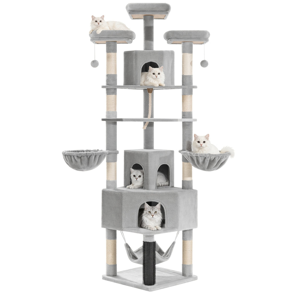 Katzen-Kratzbaum, 220 cm für Haustiere und Zuhause – Detailansicht 9